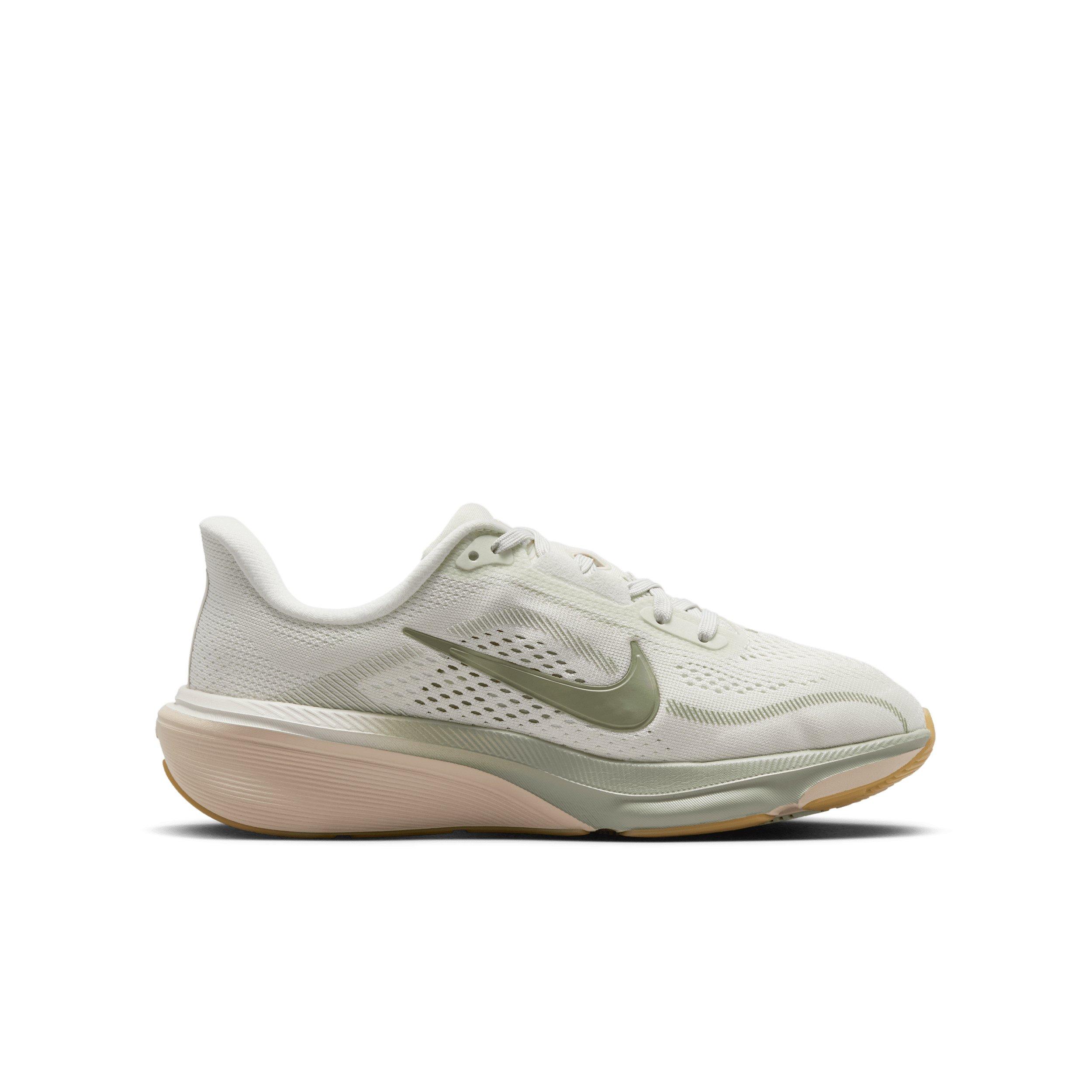 Nike Pegasus 42 "Spruce Aura/Pale Ivory/Light Brown/Jade Horizon" Grade School Boys' Running Shoe - SPRUCE/IVORY/LT BROWN/JADE